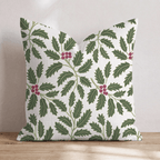 Evergreen Bower Throw Pillow throw pillow - Hillcroft Home