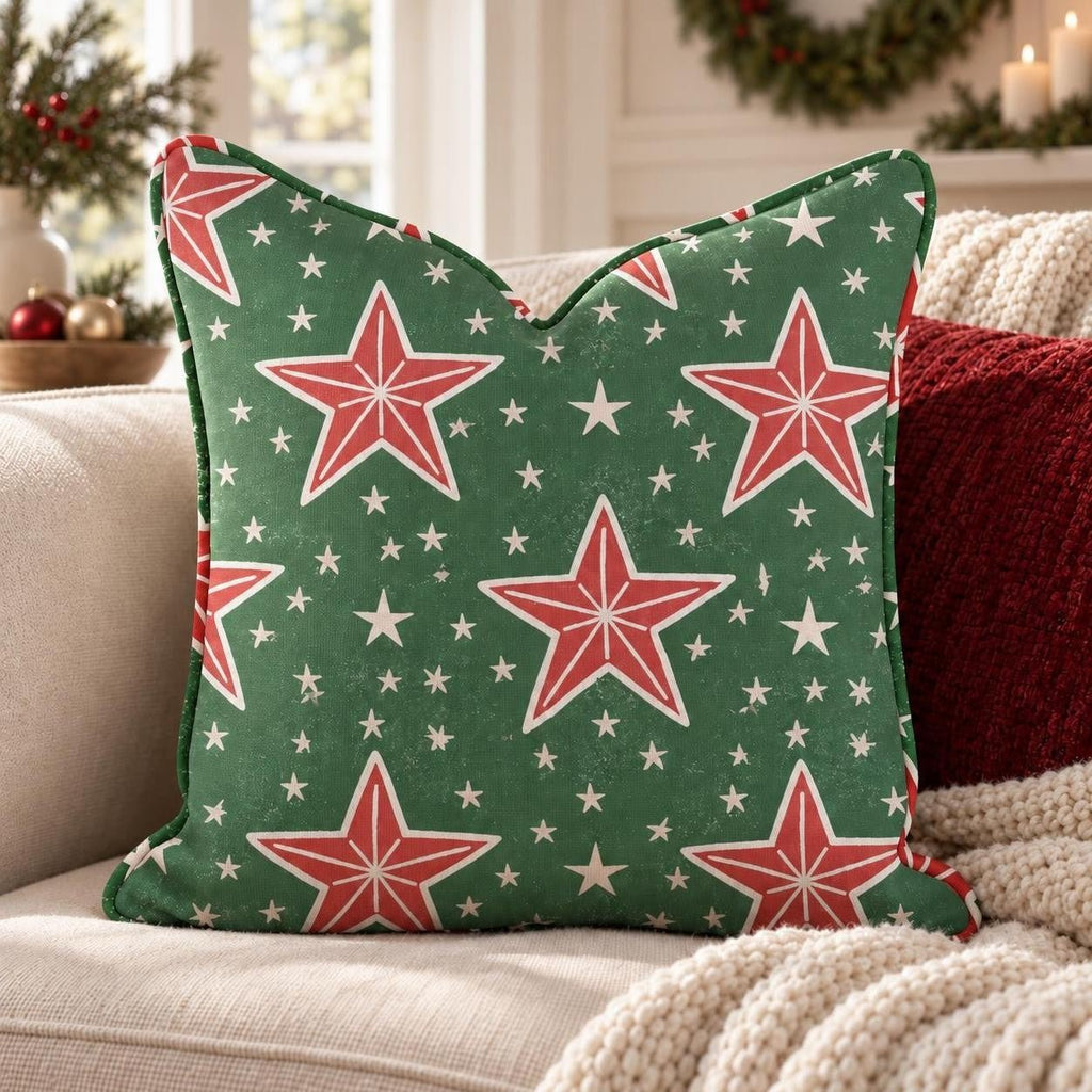Evergreen Constellation Throw Pillow throw pillow - Hillcroft Home