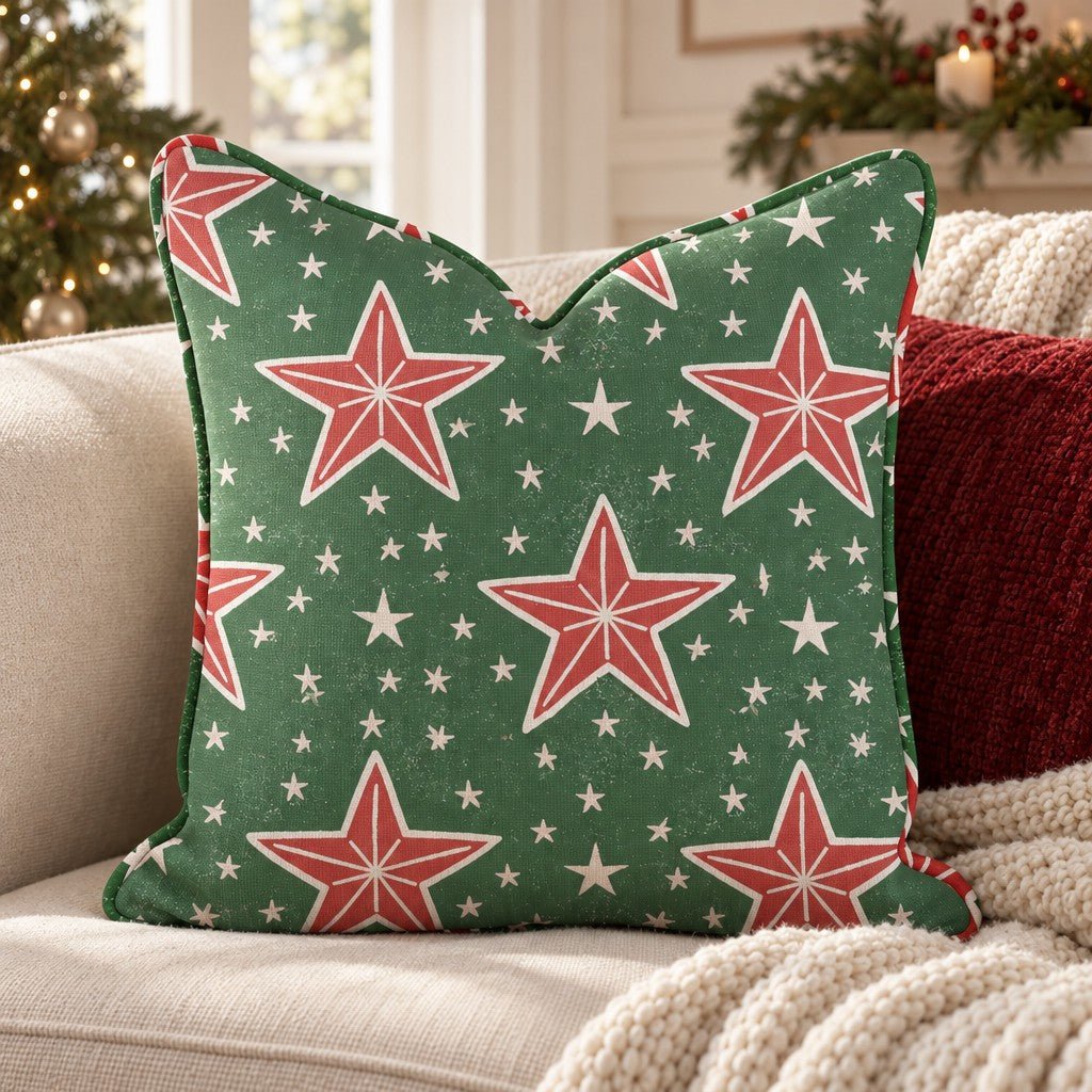 Evergreen Constellation Throw Pillow throw pillow - Hillcroft Home