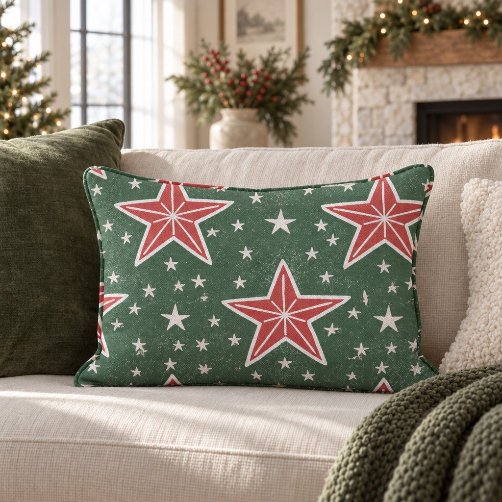 Evergreen Constellation Throw Pillow throw pillow - Hillcroft Home