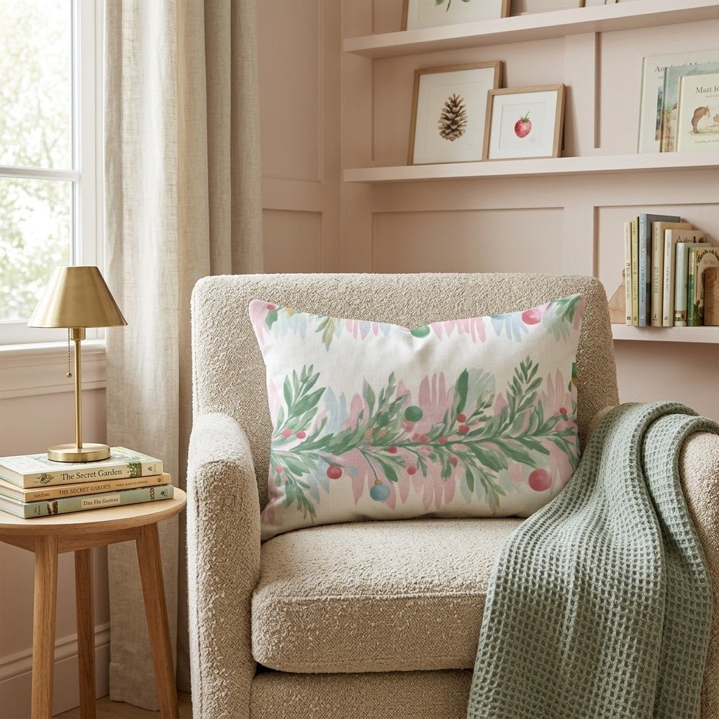 Evergreen Elegance Throw Pillow - Hillcroft Home