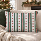 Evergreen Stars Throw Pillow throw pillow - Hillcroft Home