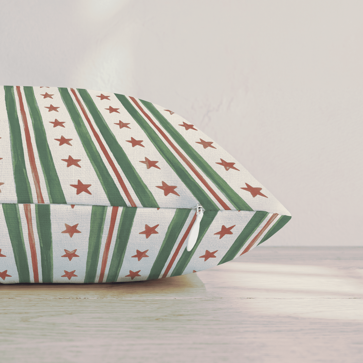 Evergreen Stars Throw Pillow throw pillow - Hillcroft Home