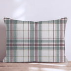Evergreen Tartan Plaid Throw Pillow - Hillcroft Home