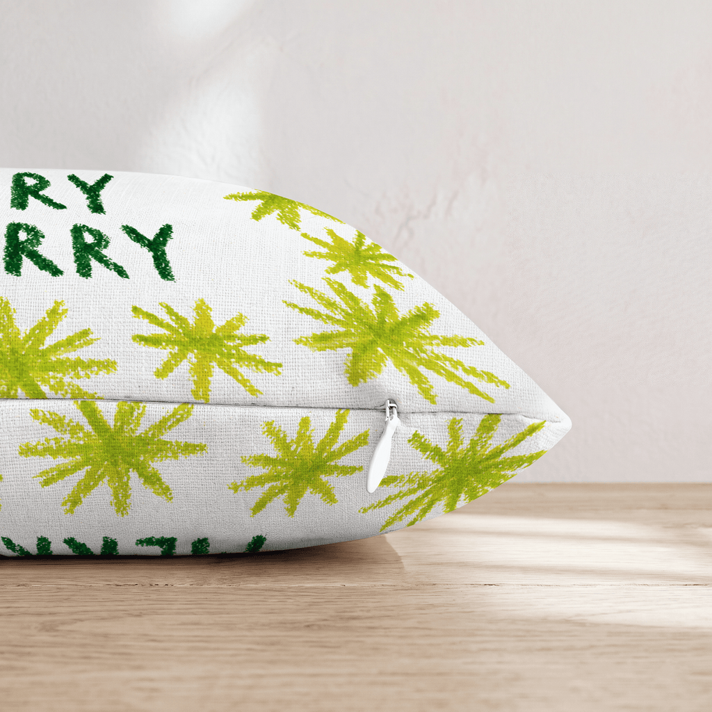 Extremely Merry Throw Pillow - Hillcroft Home