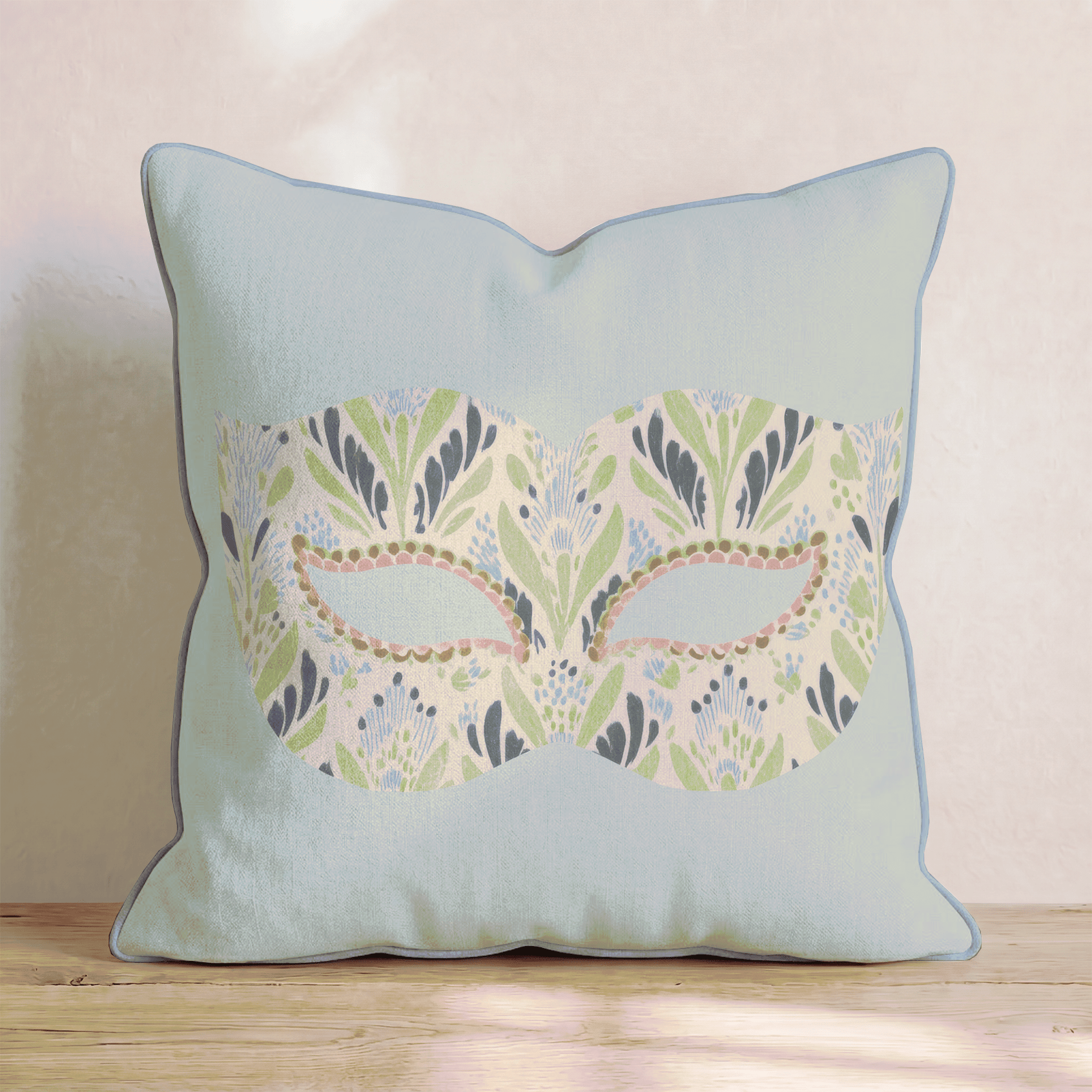 Eye Mask Throw Pillow - Hillcroft Home