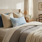 Riverbend Fen Three Throw Pillow - Bedroom
