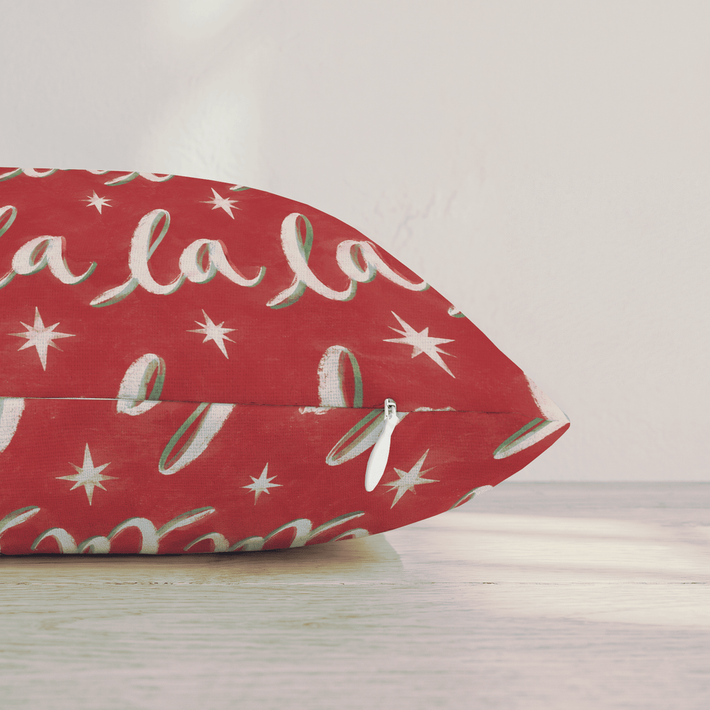 Fa La La Follies Throw Pillow throw pillow - Hillcroft Home