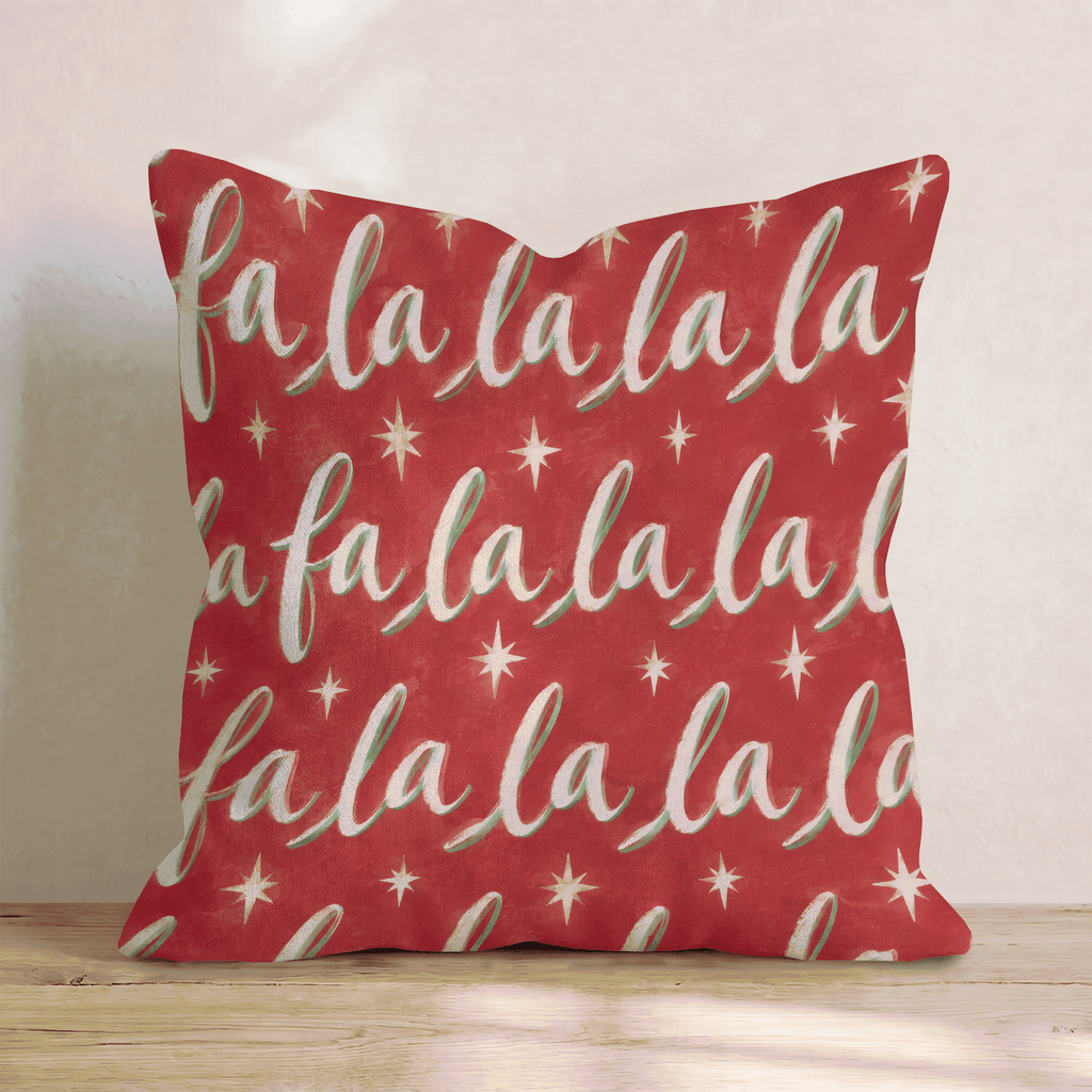 Fa La La Follies Throw Pillow throw pillow - Hillcroft Home