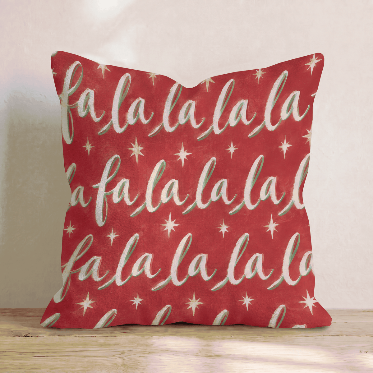 Fa La La Follies Throw Pillow throw pillow - Hillcroft Home