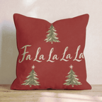 Fa La La Forest Throw Pillow throw pillow - Hillcroft Home