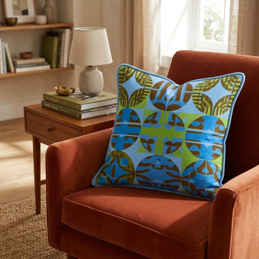 Facet Design Throw Pillow - Hillcroft Home