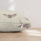 Faded Bats Throw Pillow - Hillcroft Home