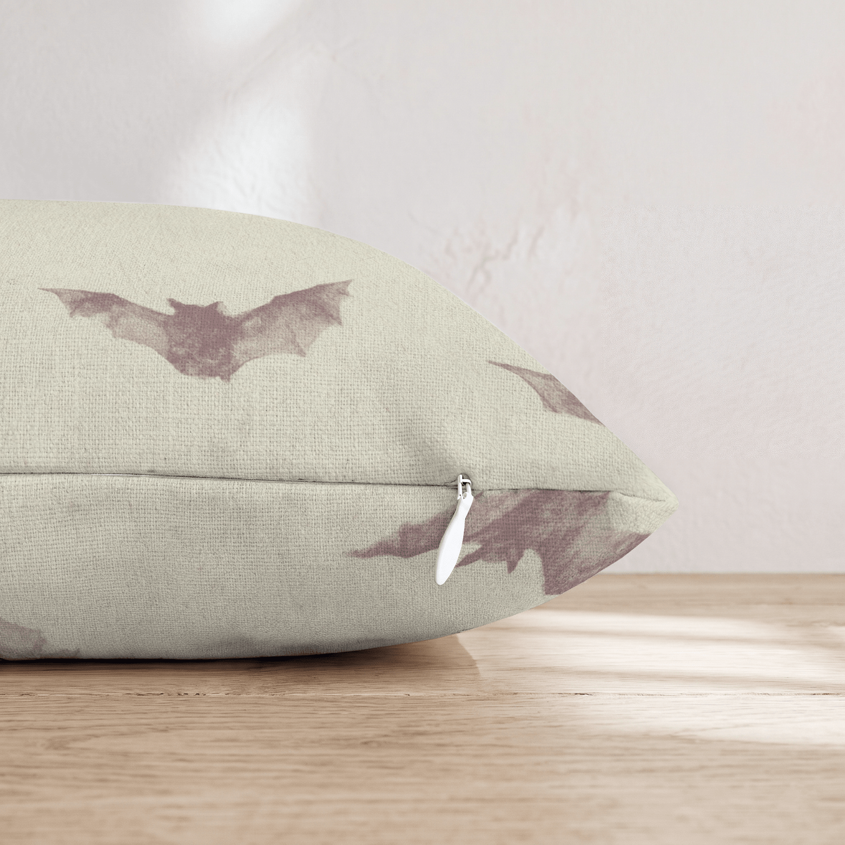 Faded Bats Throw Pillow - Hillcroft Home