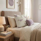 Faded Bats Throw Pillow - Hillcroft Home