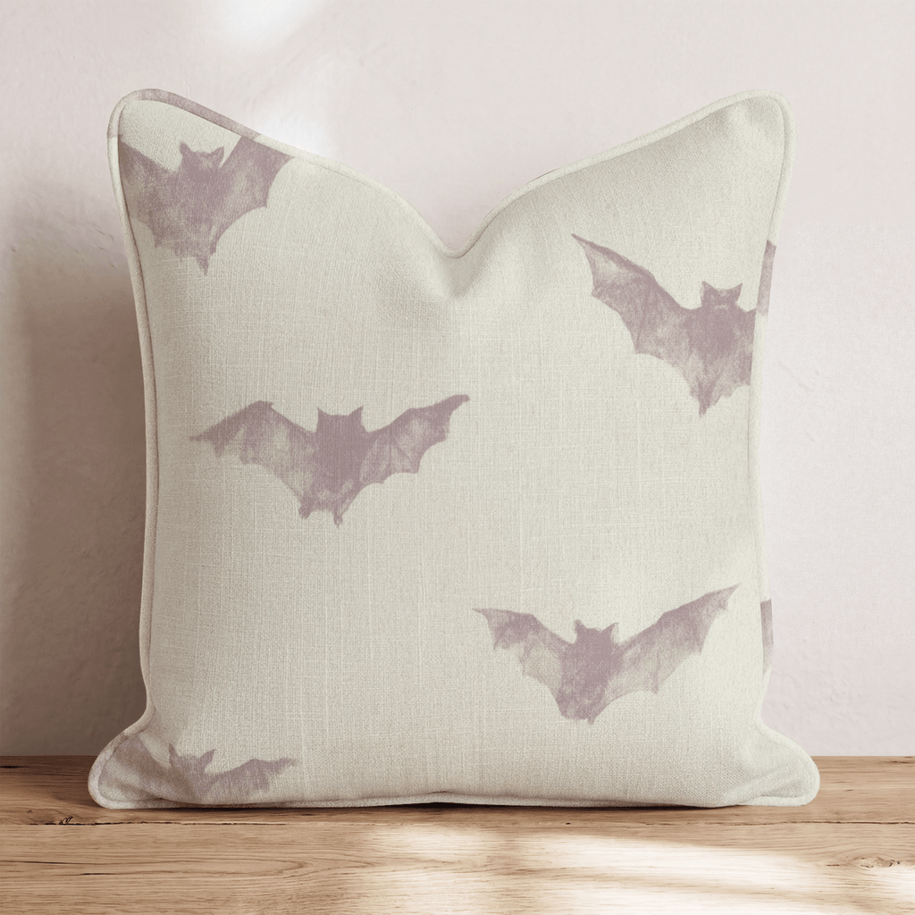 Faded Bats Throw Pillow - Hillcroft Home