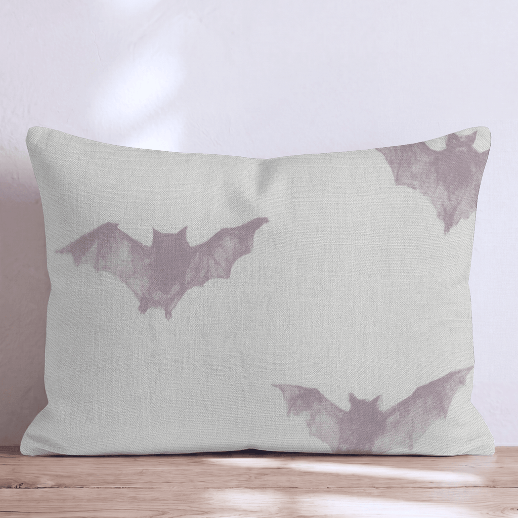 Faded Bats Throw Pillow - Hillcroft Home