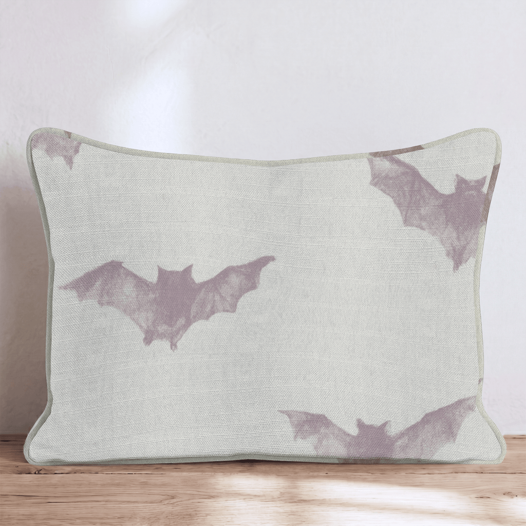 Faded Bats Throw Pillow - Hillcroft Home