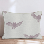 Faded Bats Throw Pillow - Hillcroft Home