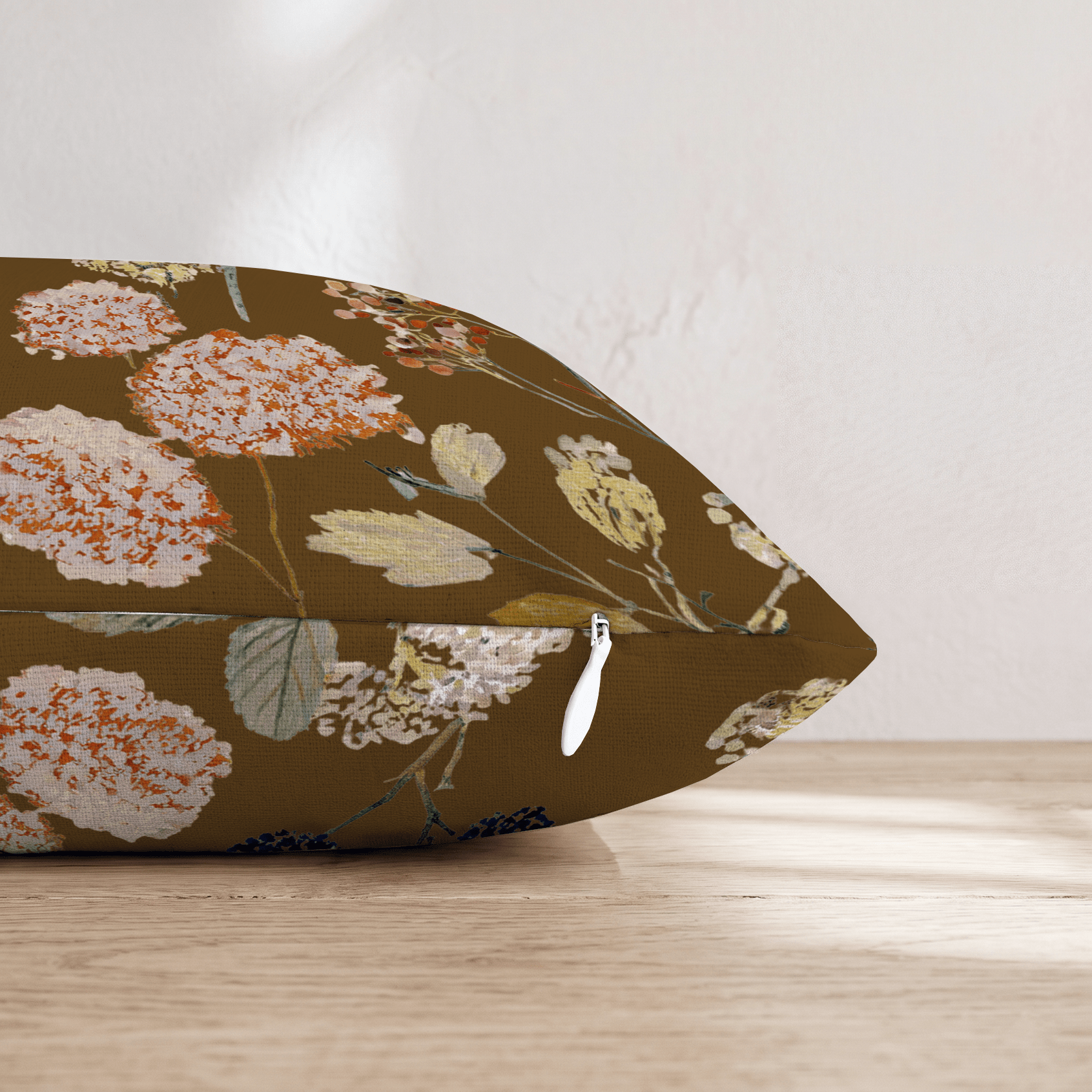 Faded Fall Florals Throw Pillow - Hillcroft Home