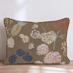 Faded Fall Florals Throw Pillow - Hillcroft Home