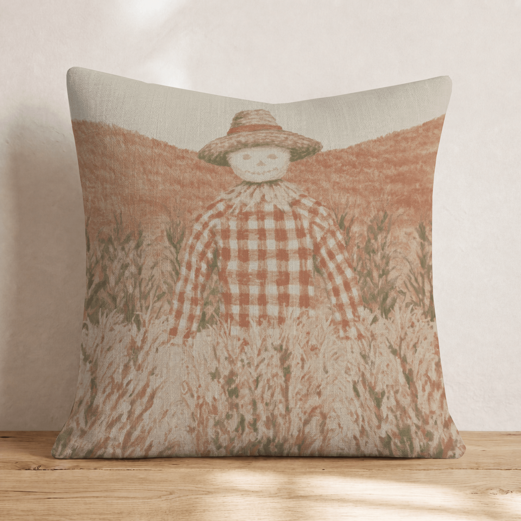 Faded Field Throw Pillow - Hillcroft Home