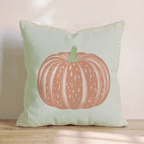 Faded Gourd Throw Pillow - Hillcroft Home