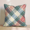 Faded Overlap Throw Pillow - Hillcroft Home