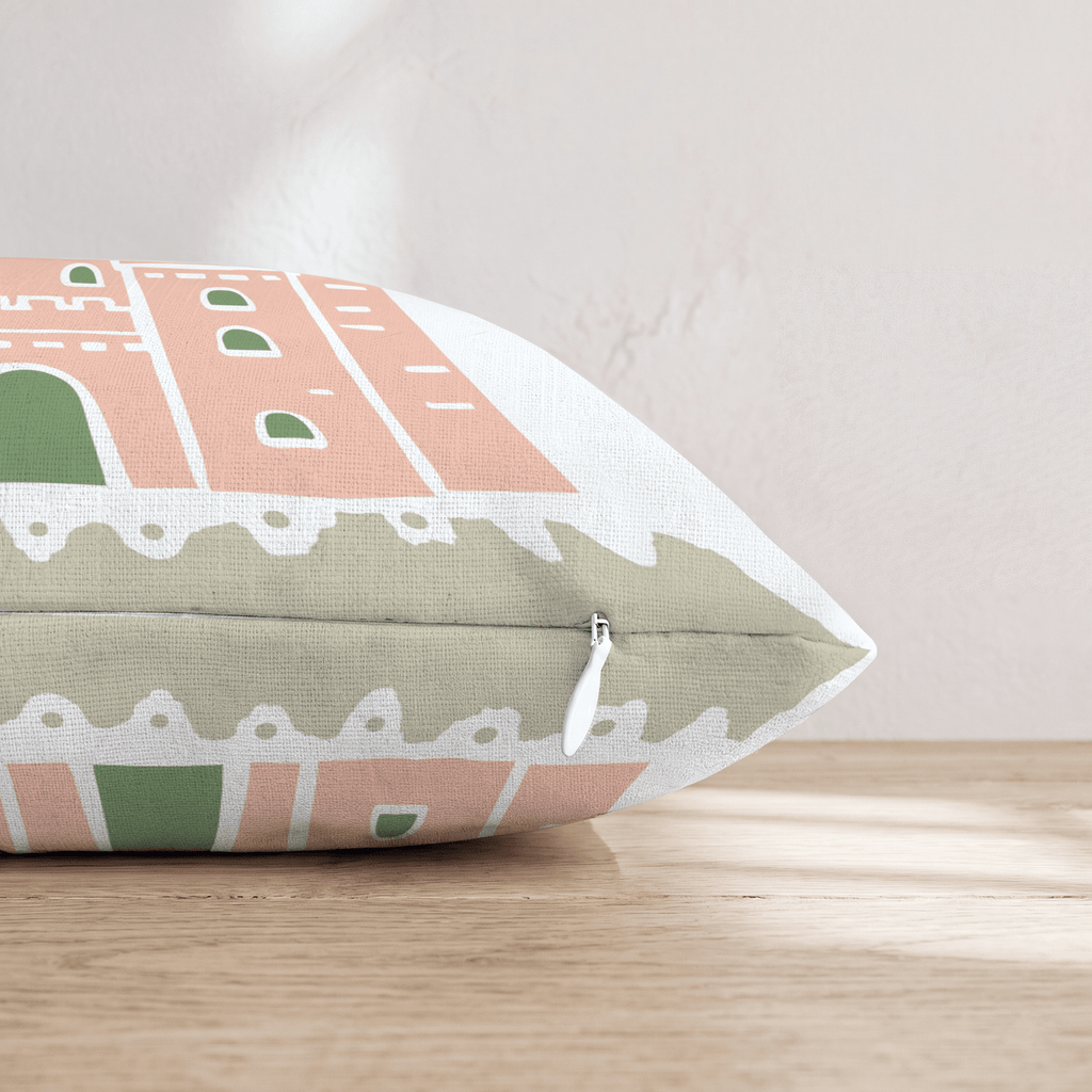Fairytale Castle Throw Pillow - Hillcroft Home