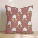 Fall Block print Throw Pillow - Hillcroft Home