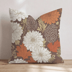 Fall Forage Throw Pillow - Hillcroft Home