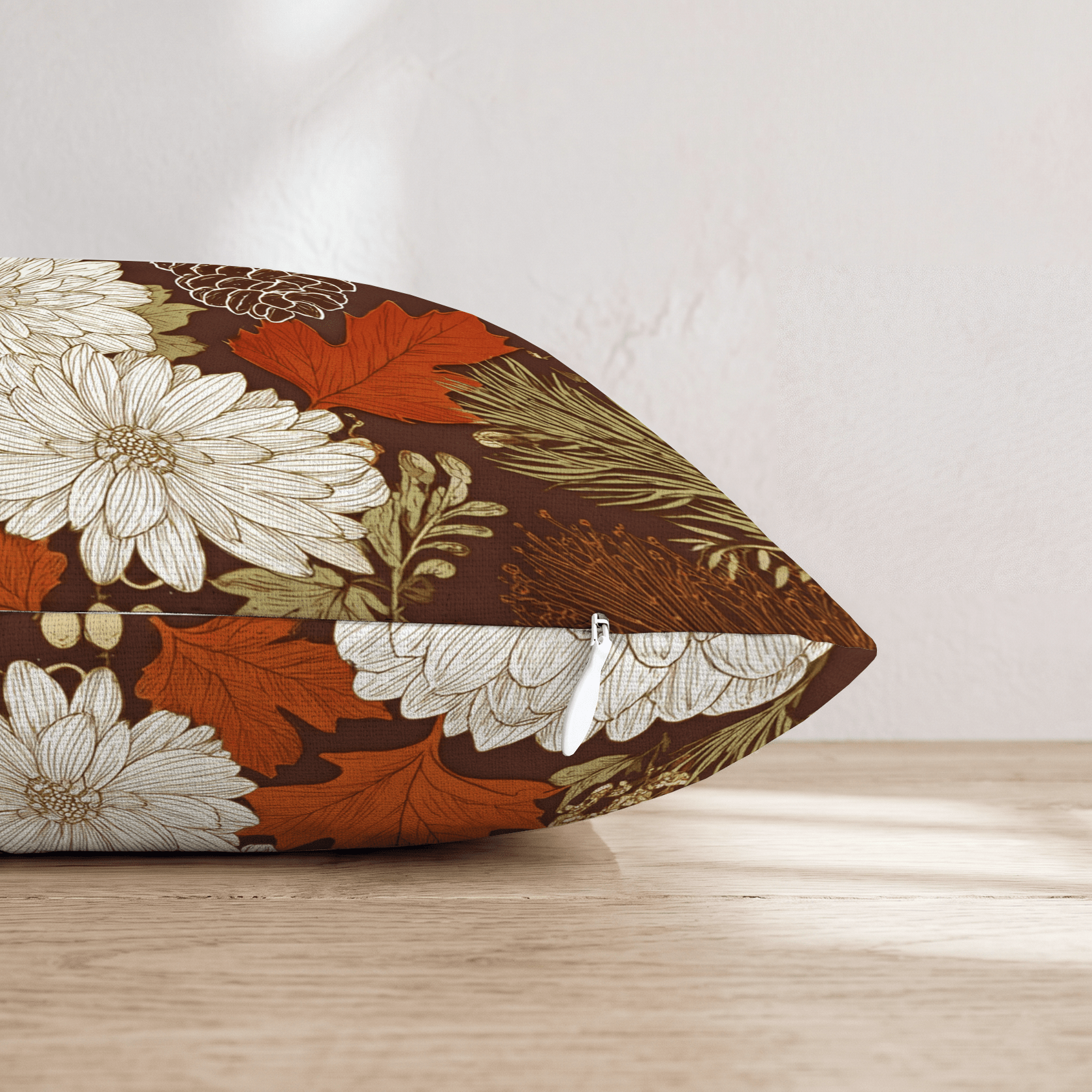 Fall Forage Throw Pillow - Hillcroft Home