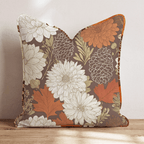 Fall Forage Throw Pillow - Hillcroft Home