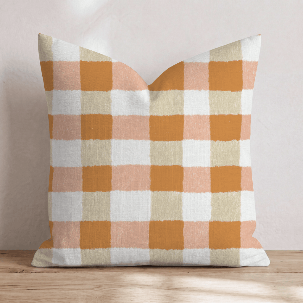 Fall Picnic Throw Pillow - Hillcroft Home