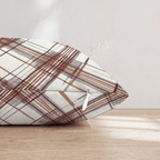 Fall Plaid Throw Pillow - Hillcroft Home