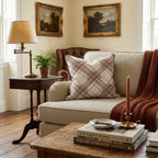 Fall Plaid Throw Pillow - Hillcroft Home