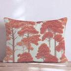 Fall Redwood Throw Pillow - Hillcroft Home