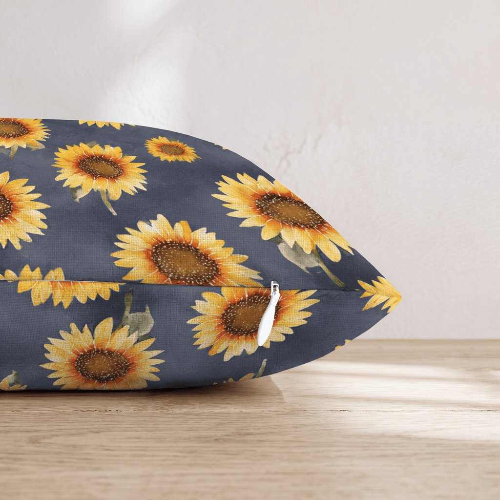 Fall Sunflowers Throw Pillow - Hillcroft Home