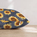 Fall Sunflowers Throw Pillow - Hillcroft Home