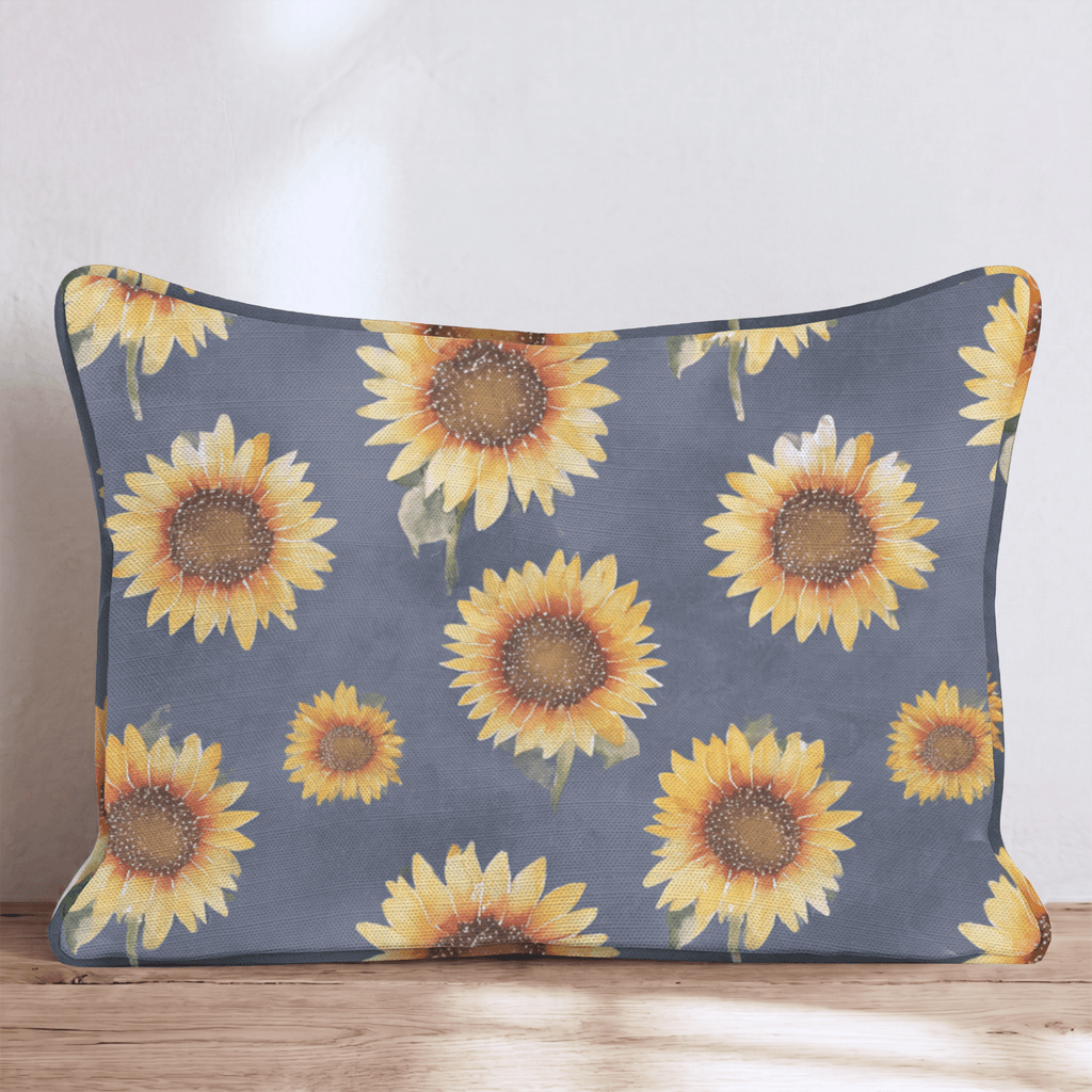 Fall Sunflowers Throw Pillow - Hillcroft Home