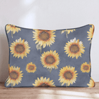 Fall Sunflowers Throw Pillow - Hillcroft Home