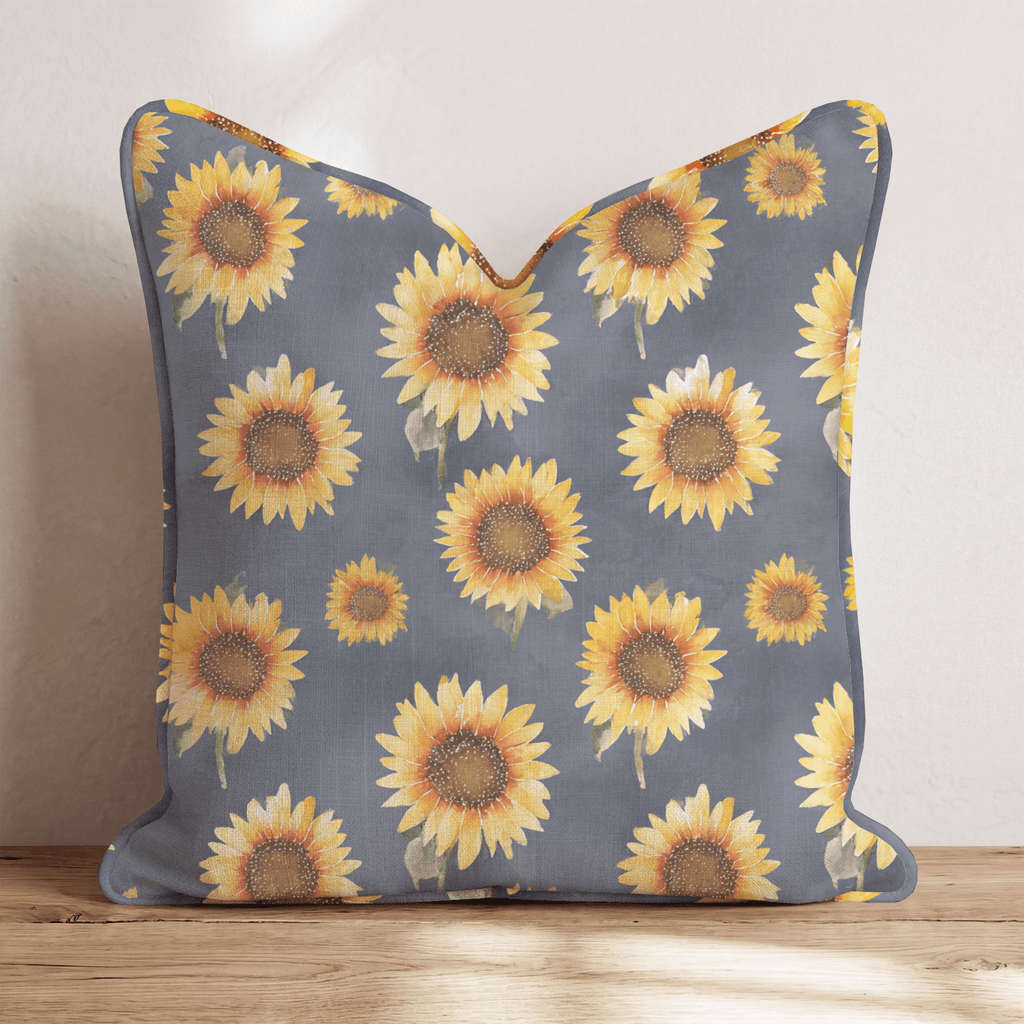 Fall Sunflowers Throw Pillow - Hillcroft Home