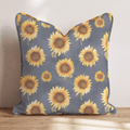 Fall Sunflowers Throw Pillow - Hillcroft Home
