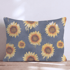 Fall Sunflowers Throw Pillow - Hillcroft Home