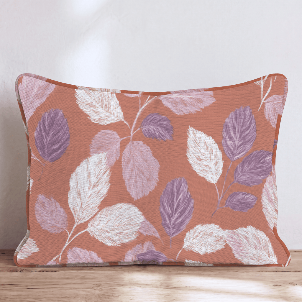 Fall Time Greenery Throw Pillow - Hillcroft Home