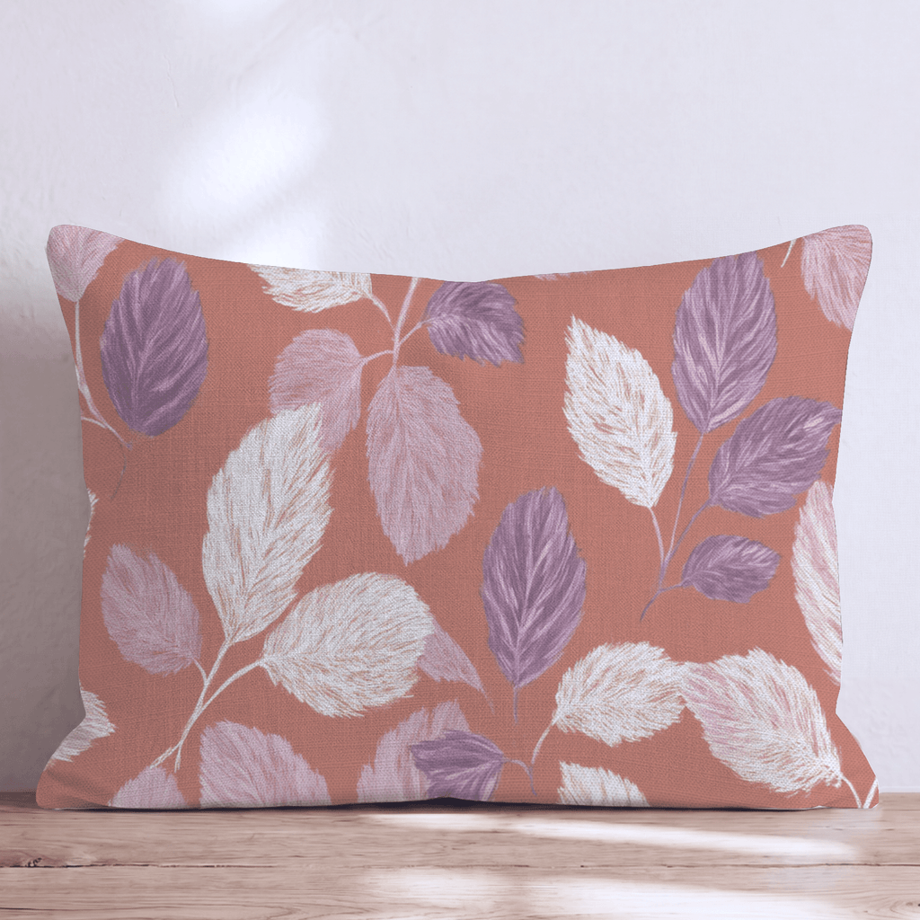 Fall Time Greenery Throw Pillow - Hillcroft Home