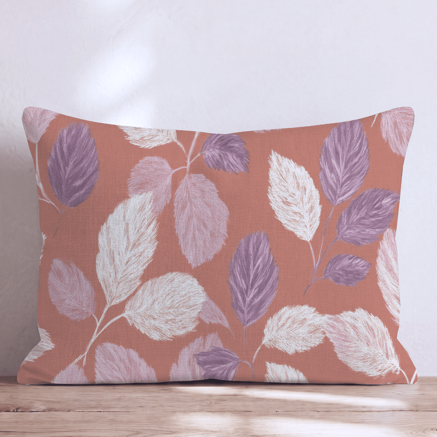 Fall Time Greenery Throw Pillow - Hillcroft Home