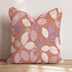 Fall Time Greenery Throw Pillow - Hillcroft Home