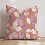 Fall Time Greenery Throw Pillow - Hillcroft Home
