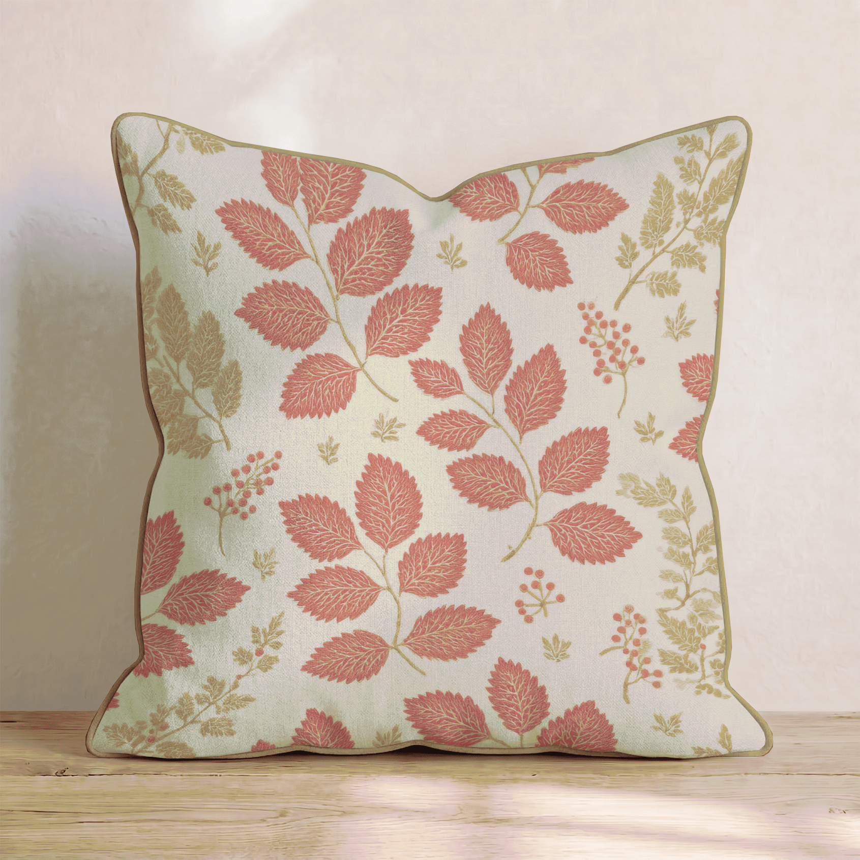 Fallen Vine Throw Pillow - Hillcroft Home